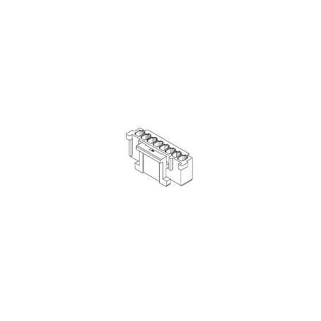 Molex Board Connector, 3 Contact(S), 1 Row(S), Female, Straight, 0.079 Inch Pitch, Crimp Terminal, 355070304